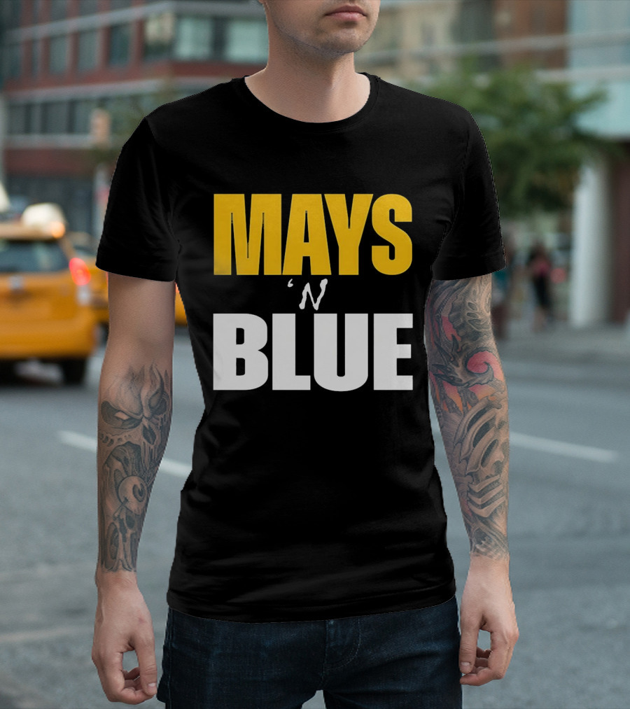 Mays ‘N Blue Michigan Wolverines T-Shirt