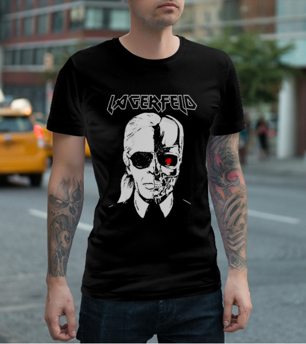 Lagerfeld Stylestalker Cybernetic Visionary Fashion T-Shirt