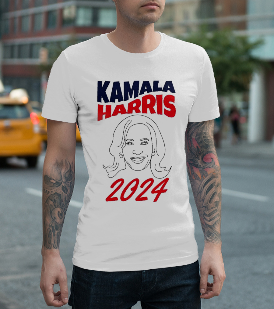 Kamala Harris 2024 Presidential Campaign Logo T-Shirt
