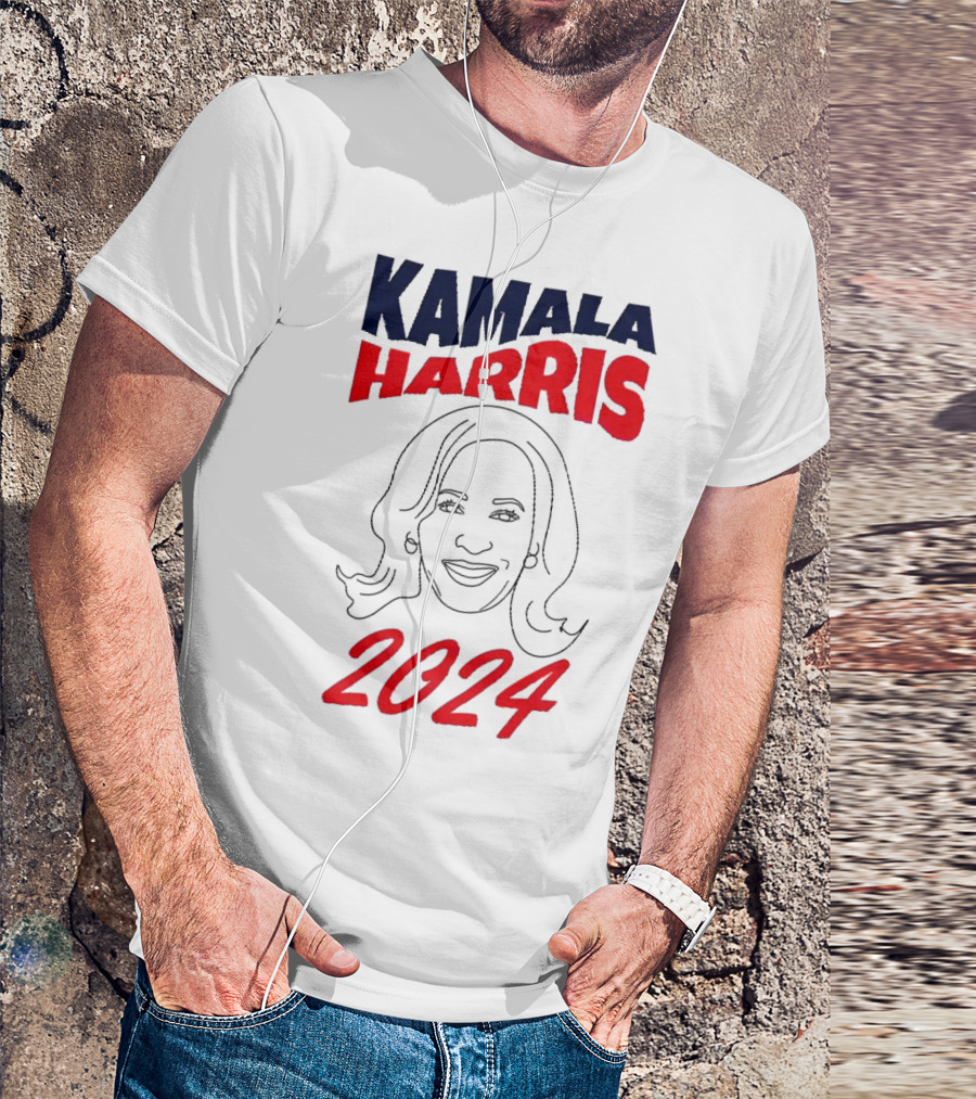 Kamala Harris 2024 Presidential Campaign Logo T-Shirt