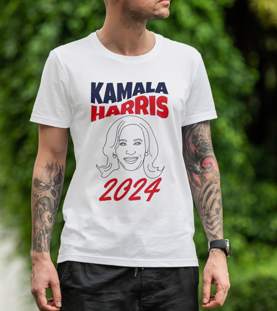 Kamala Harris 2024 Presidential Campaign Logo T-Shirt