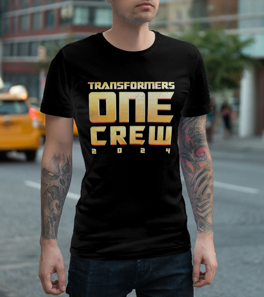 Transformers One Crew 2024 Official Merchandise T-Shirt