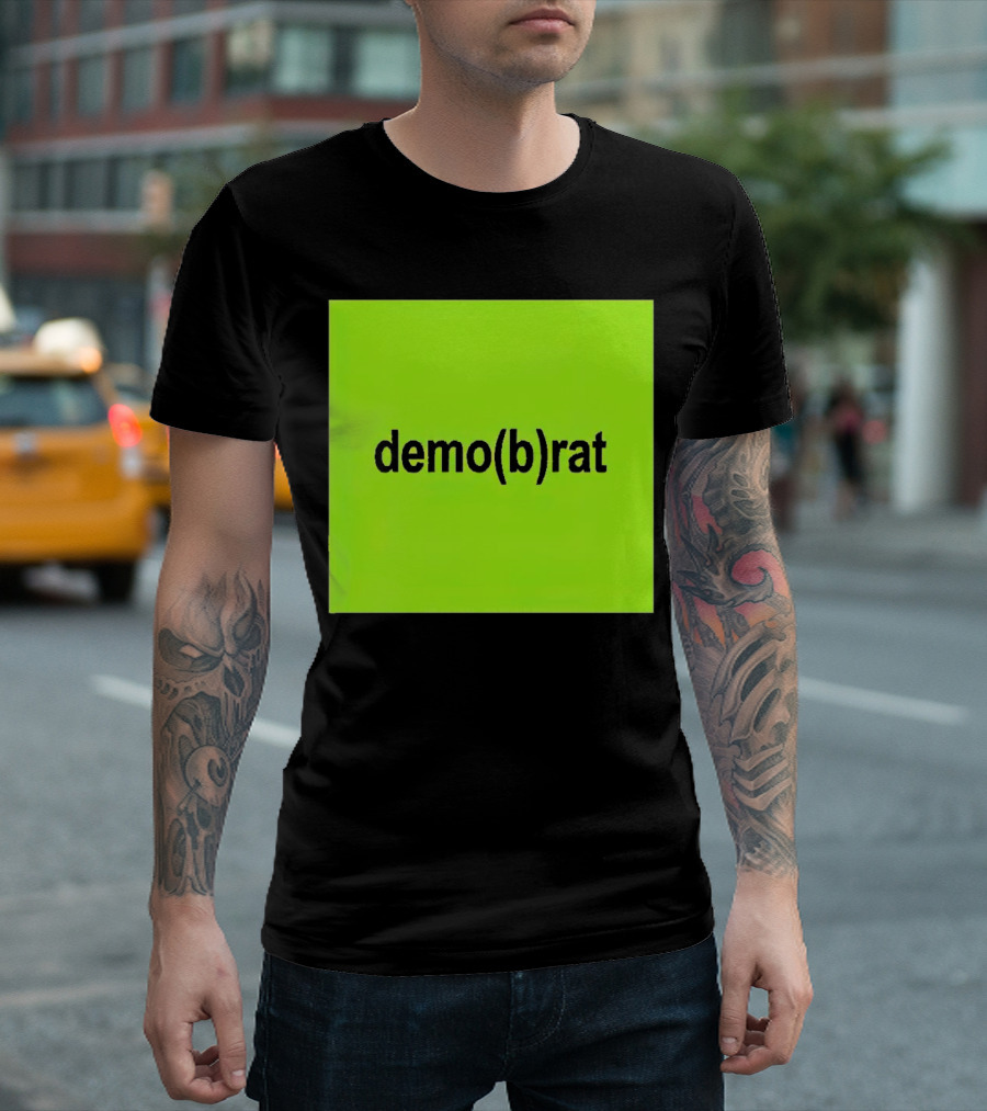 Democratic Lt. Governors Kamala Harris Demo(B)Rat Bright Green T-Shirt