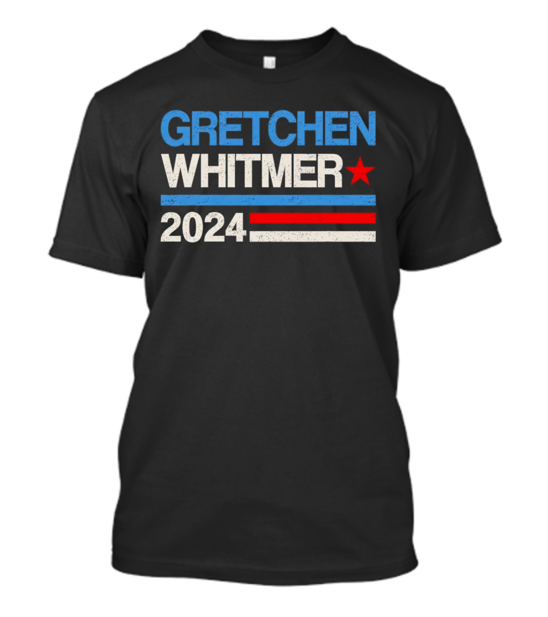 Gretchen Whitmer 2024 Red White Blue Star T-Shirt