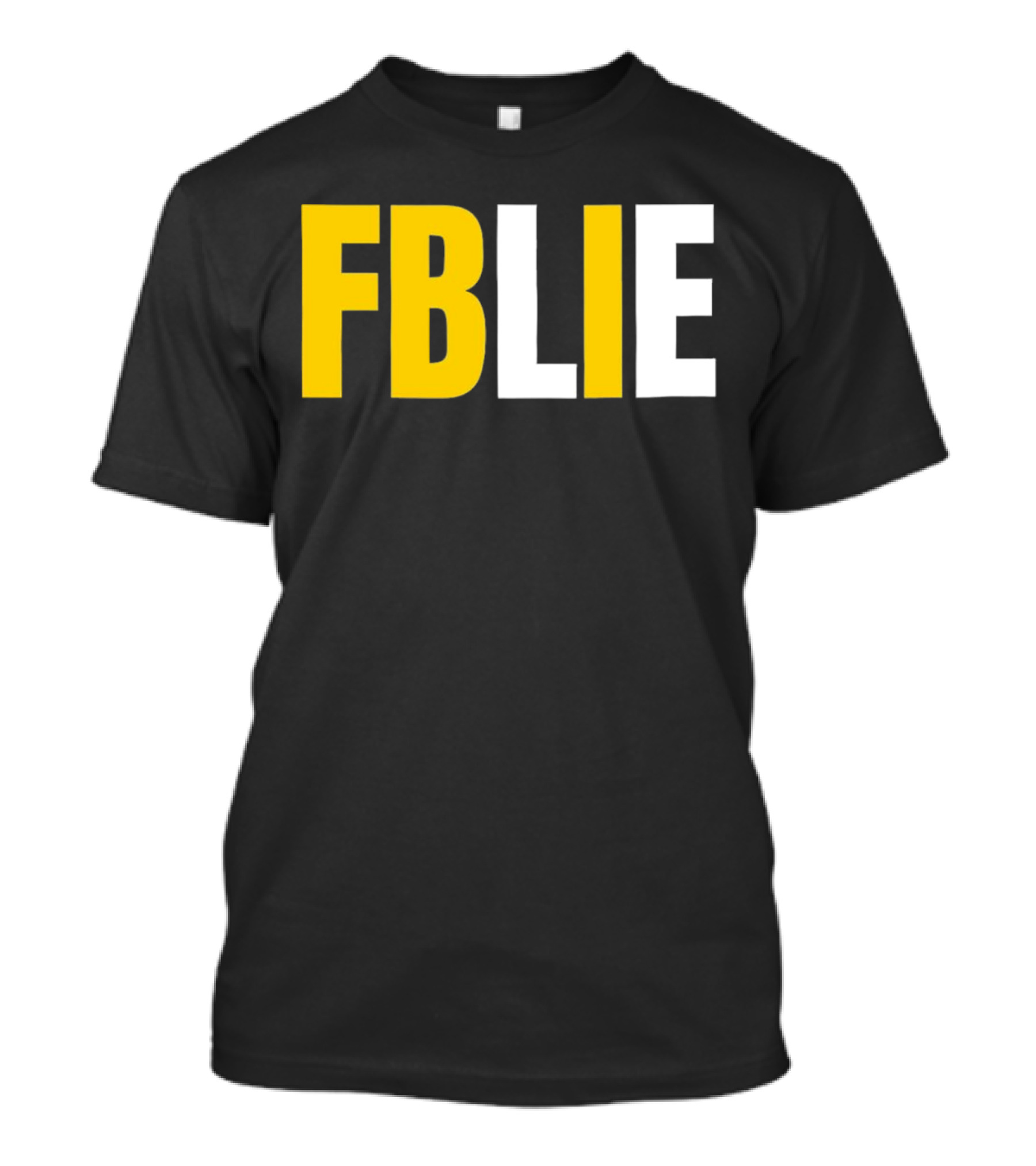 Hunter Biden FBLIE Yellow T-Shirt