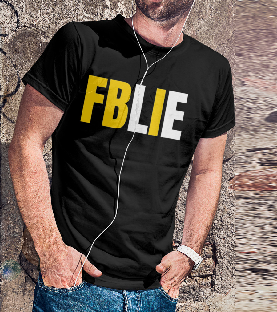 Hunter Biden FBLIE Yellow T-Shirt