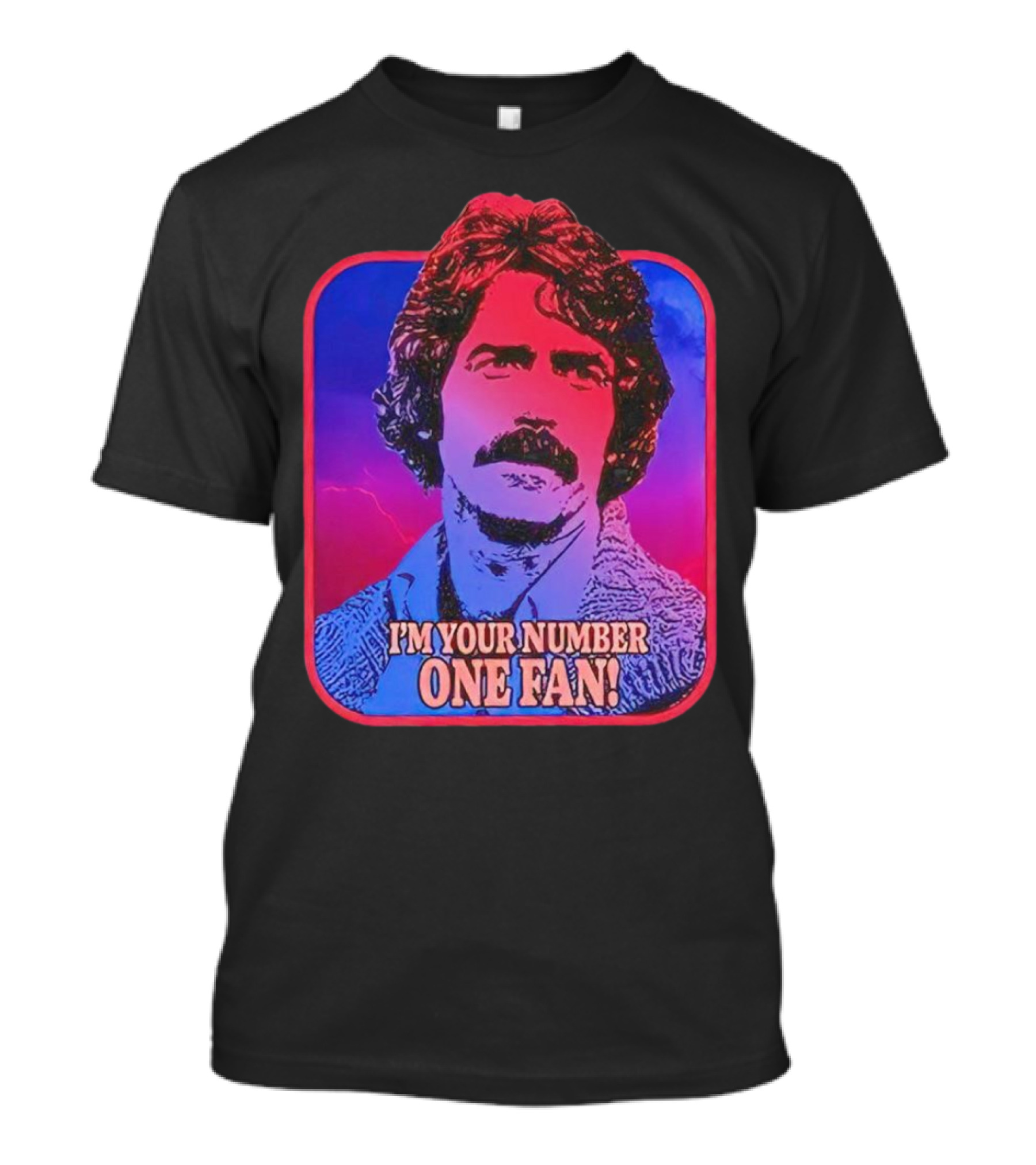 I'm Your Number One Fan Retro Colorful T-Shirt