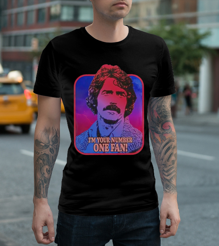I'm Your Number One Fan Retro Colorful T-Shirt