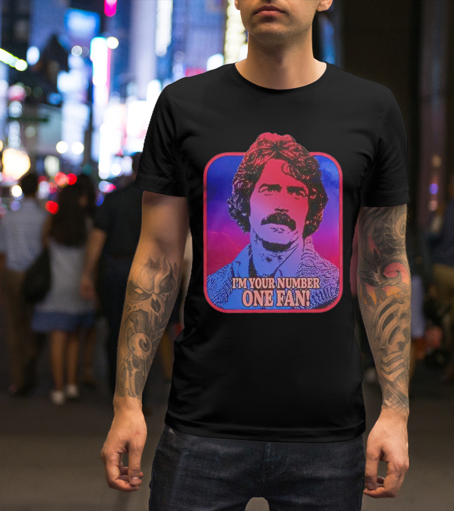 I'm Your Number One Fan Retro Colorful T-Shirt
