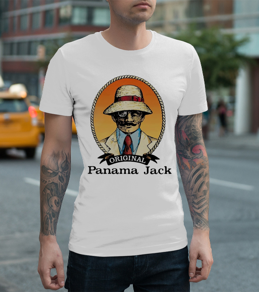 Original Panama Jack Sunset Rope Vintage Gentleman T-Shirt