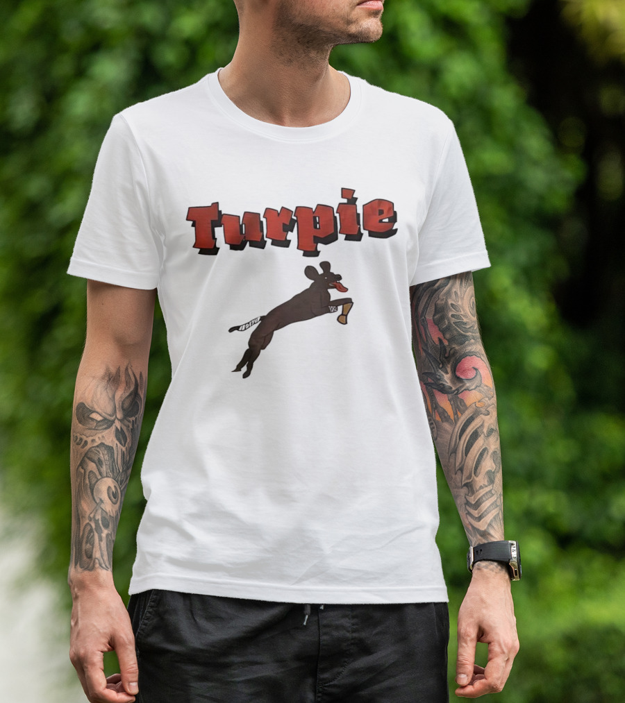 Turpie Tripawd Leaping Dog T-Shirt