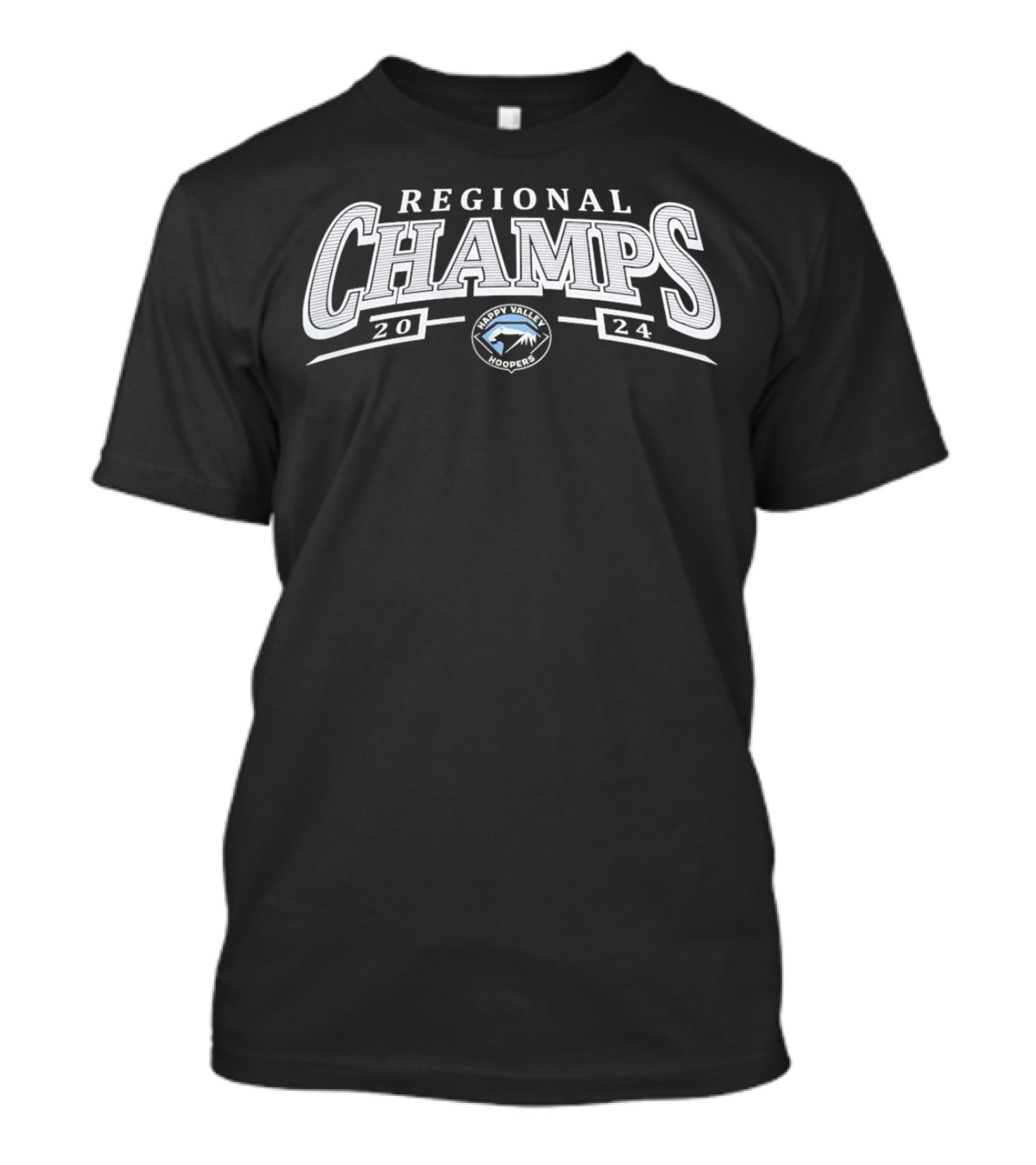 Regional Champs Happy Valley Hoopers 2024 Basketball Victory T-Shirt
