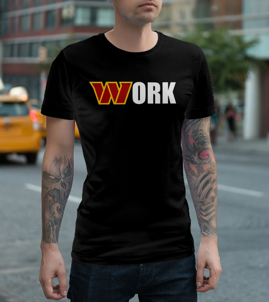 Dan Quinn Commanders Work Iconic Team Inspired T-Shirt