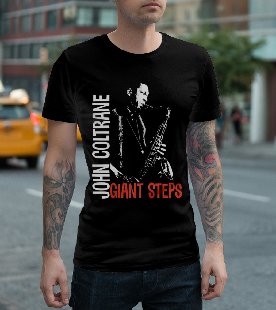 John Coltrane Giant Steps Saxophone Player T-Shirt