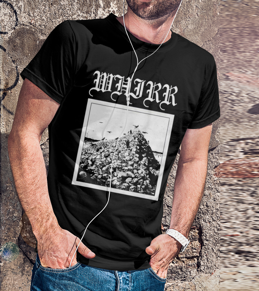 Whirr Skull Mountain Death T-Shirt