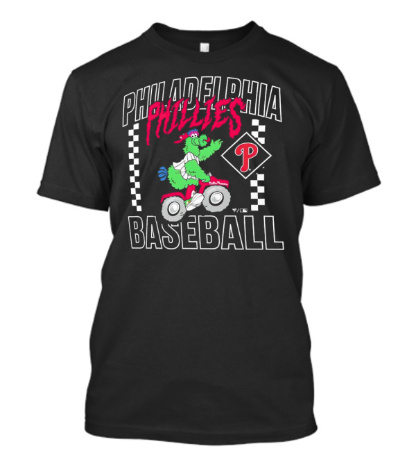 Philadelphia Phillies Baseball Phanatic Scooter Race T-Shirt