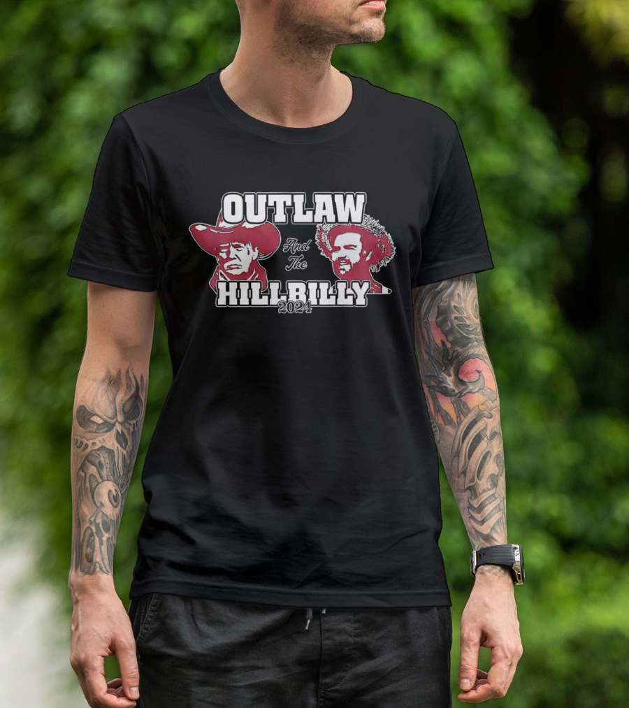 Outlaw And The Hillbilly 2024 Trump Vance T-Shirt