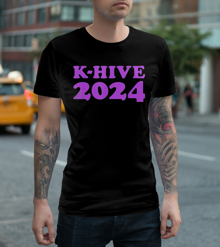 K-Hive 2024 Kamala Harris Khive T-Shirt