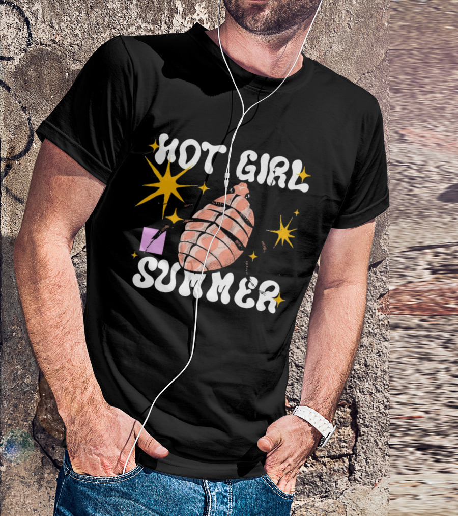 Hot Girl Summer Starburst Shell T-Shirt