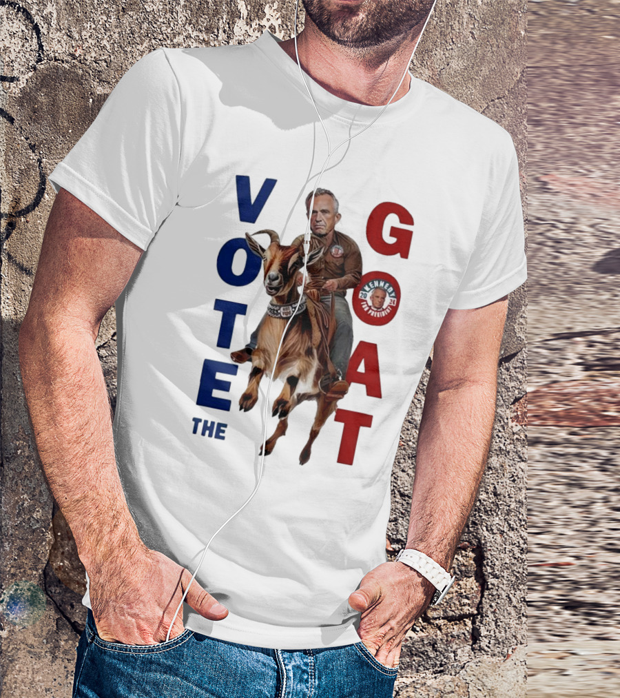 Kennedy For President 2024 Vote The Goat T-Shirt