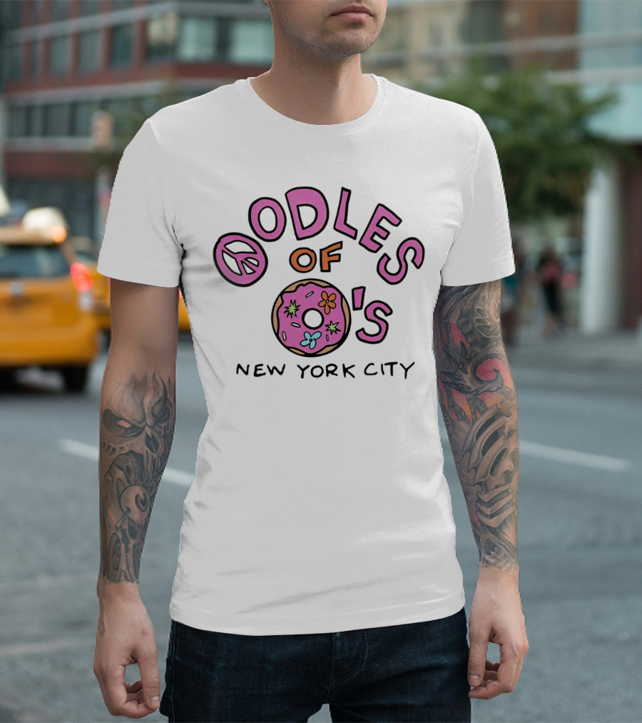Oodles of O’s Peace Donut New York City T-Shirt