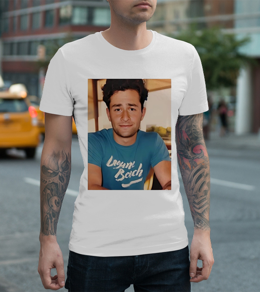 Doug Emhoff Laguna Beach Throwback Doug Photo T-Shirt