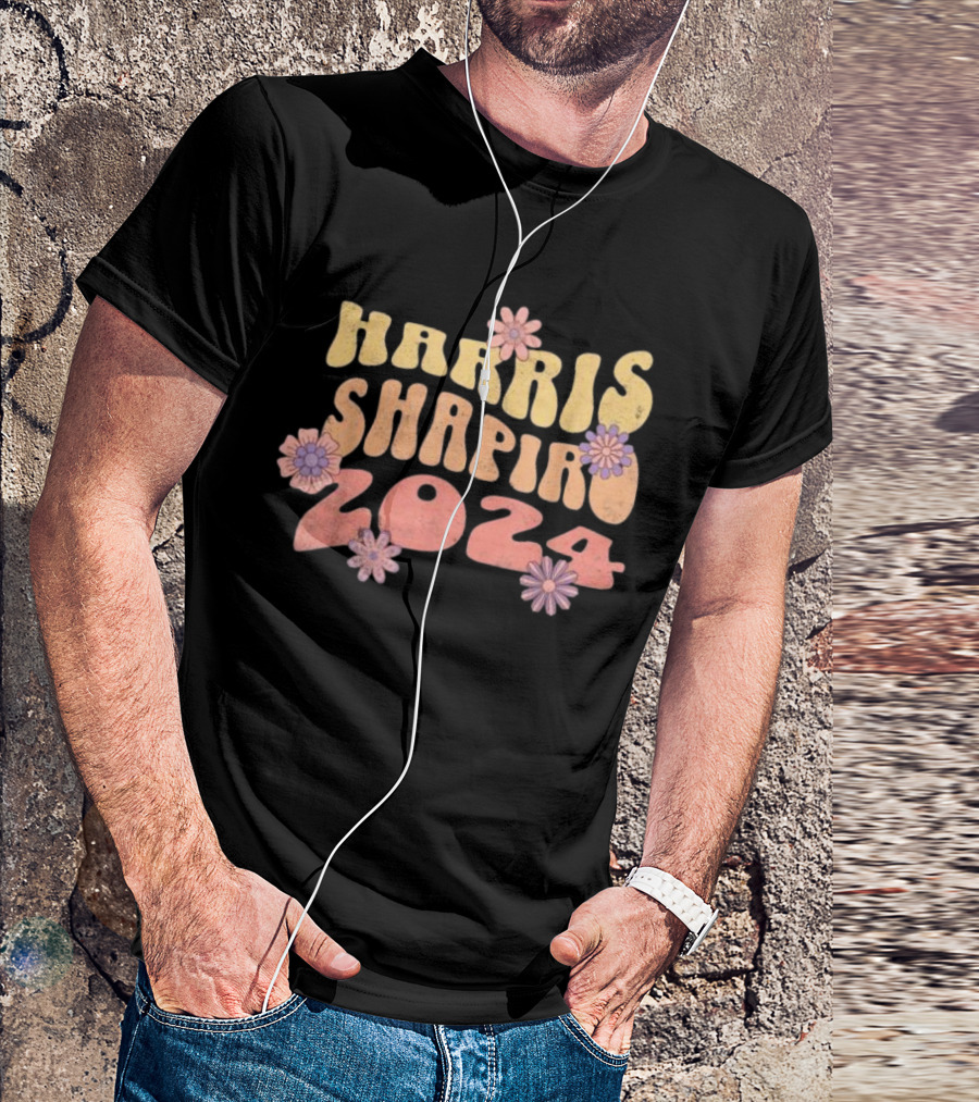 Harris Shapiro 2024 Floral Wavy 60s T-Shirt