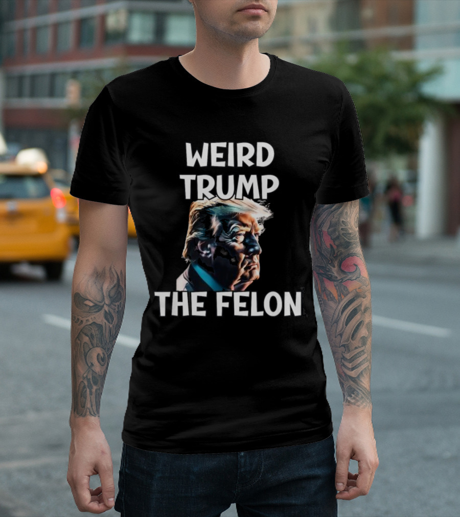 WEIRD TRUMP THE FELON RIDIN WITH KAMALA T-Shirt