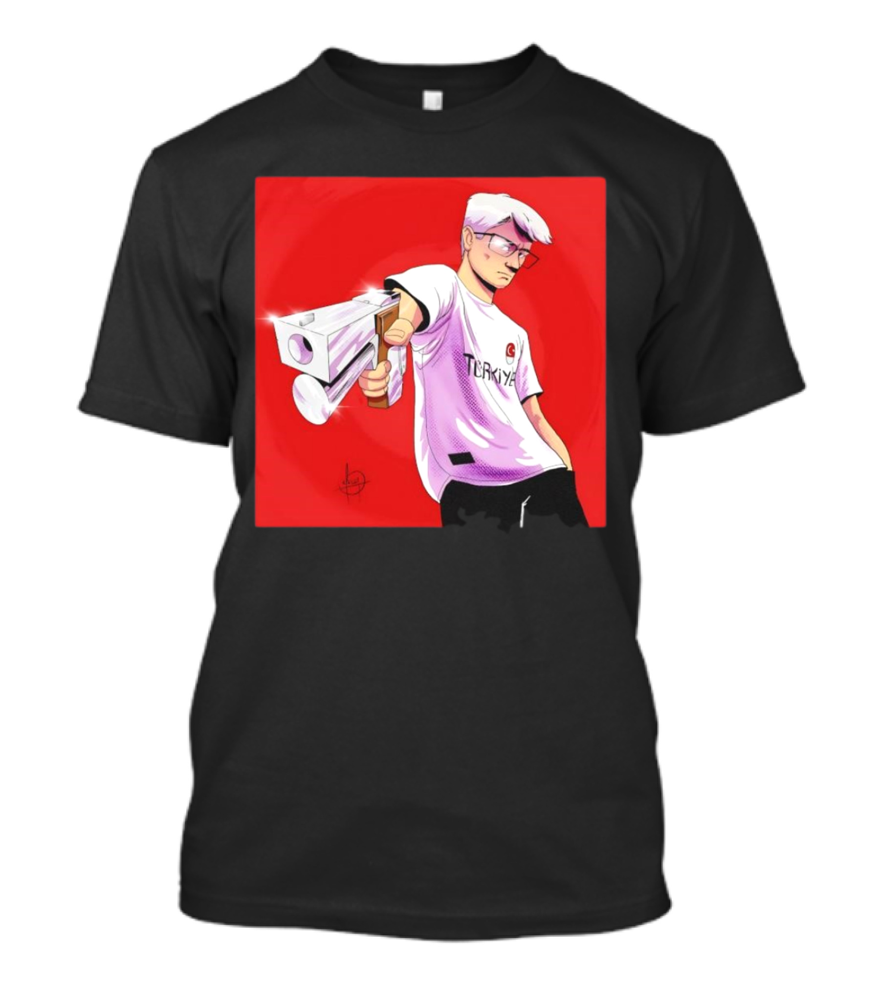 Yusuf Dikeç Türkiye Shooting Champion Comic T-Shirt