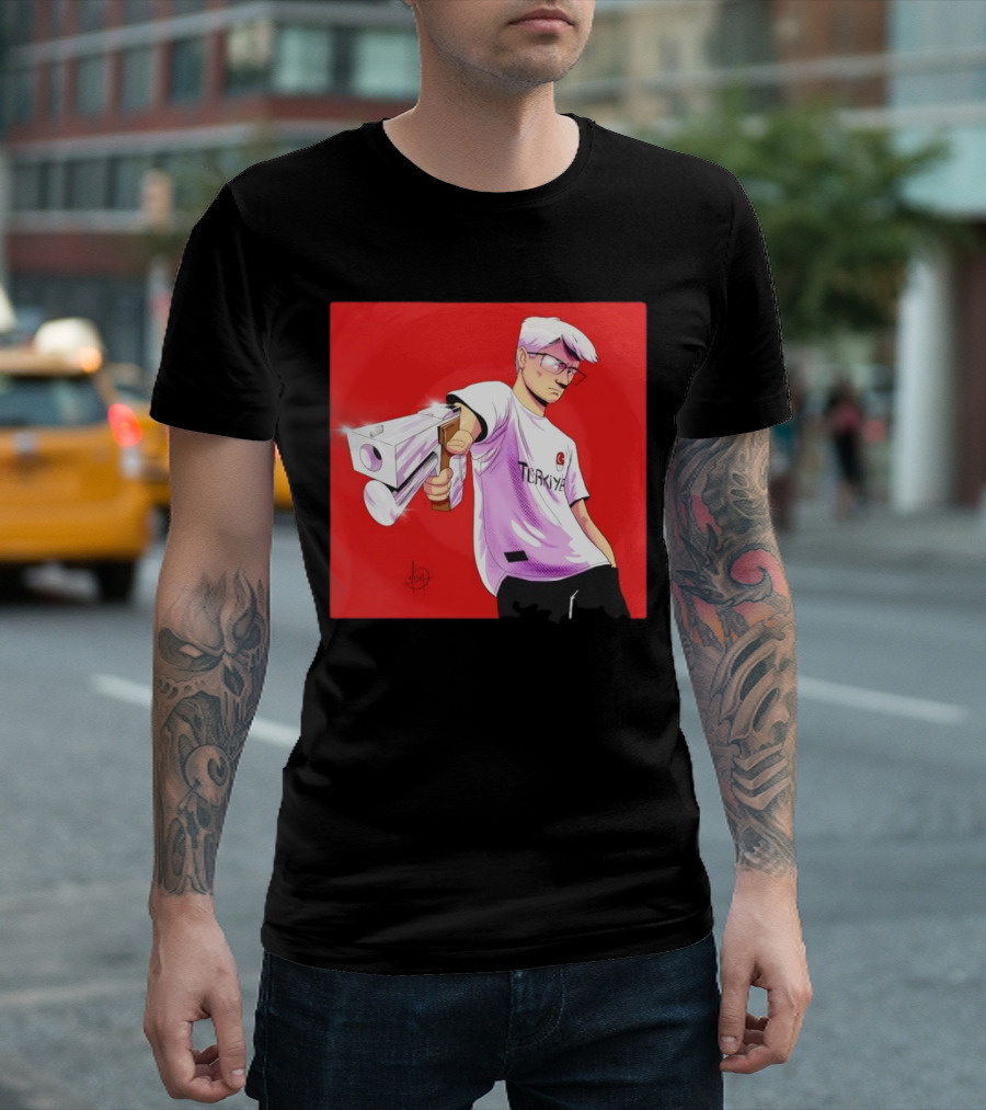 Yusuf Dikeç Türkiye Shooting Champion Comic T-Shirt