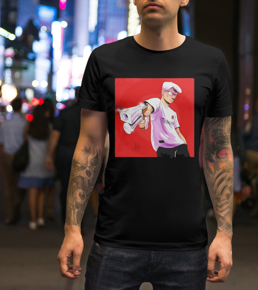 Yusuf Dikeç Türkiye Shooting Champion Comic T-Shirt