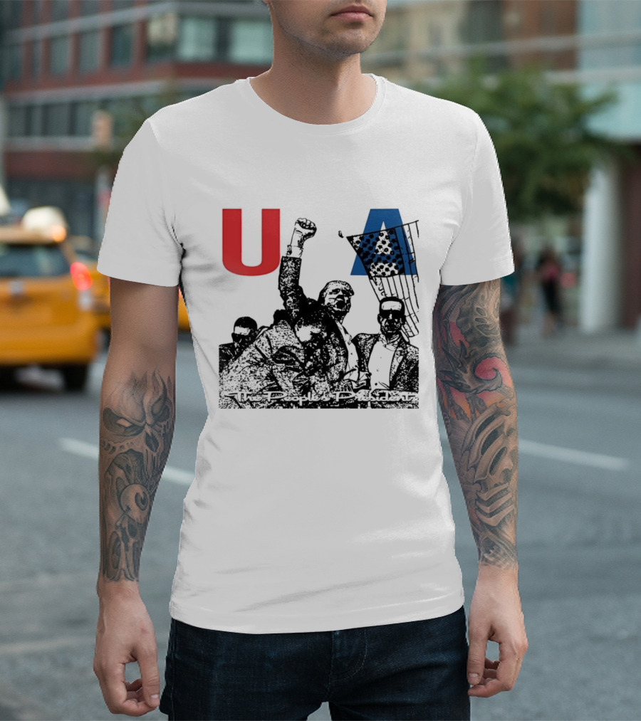 USA The People’s President Donald Trump Flag T-Shirt