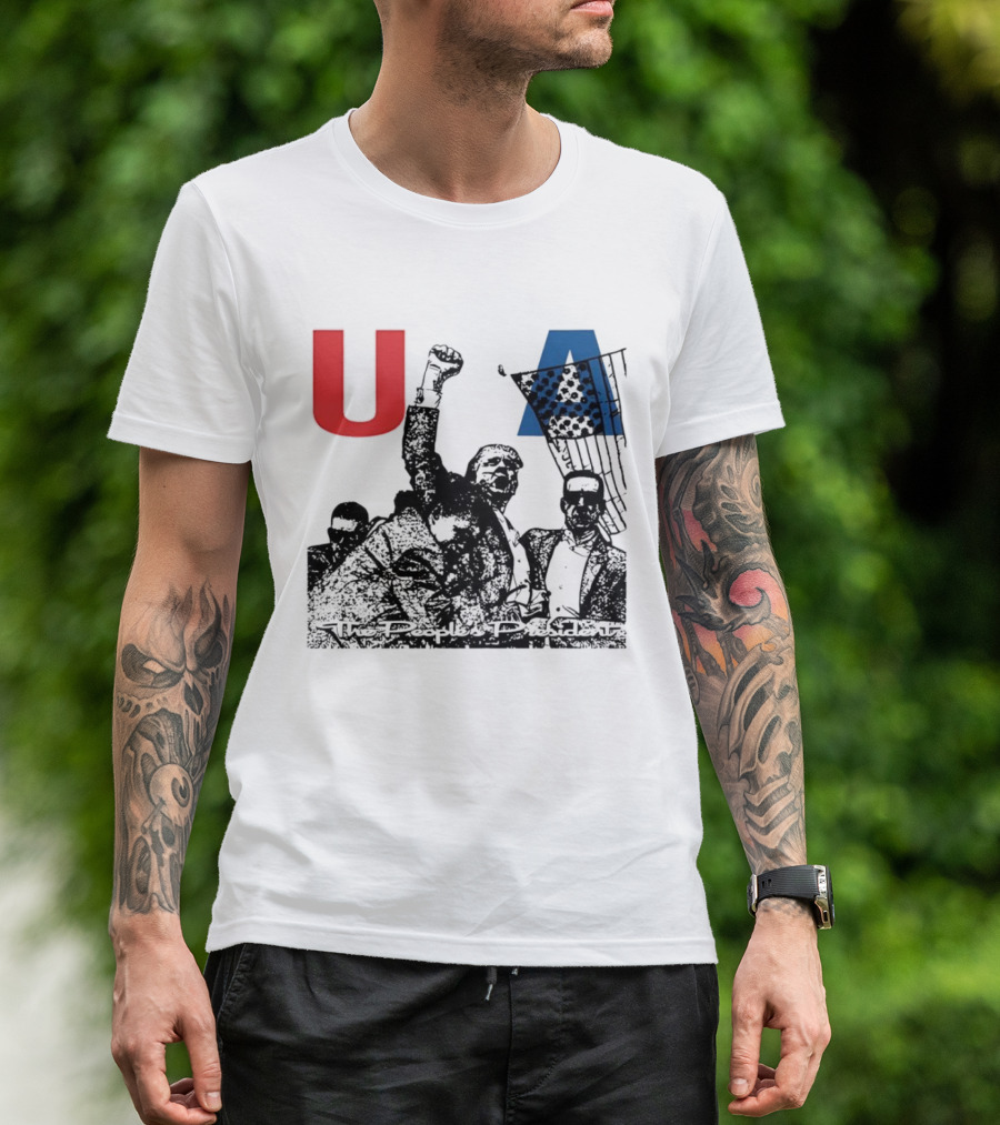 USA The People’s President Donald Trump Flag T-Shirt