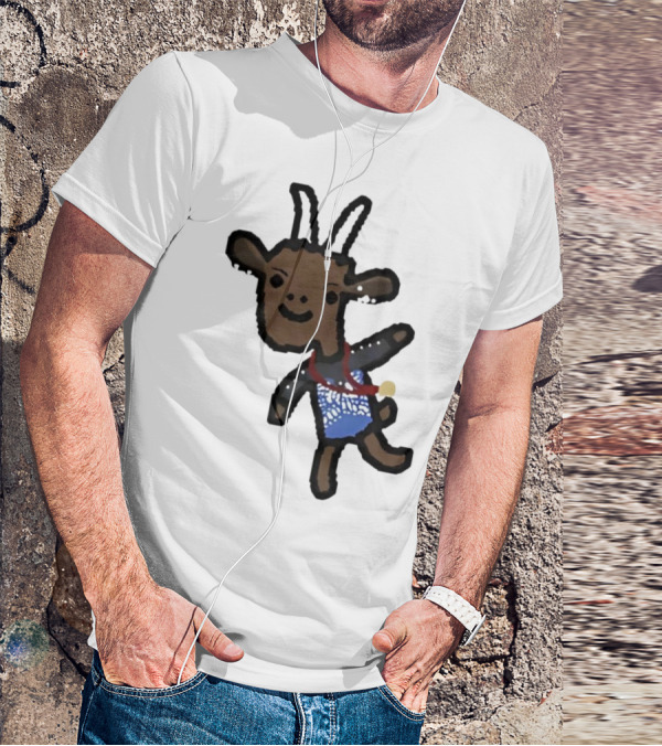 Goat Wearing Medal Inspired By Gymnastics Champion T-Shirt