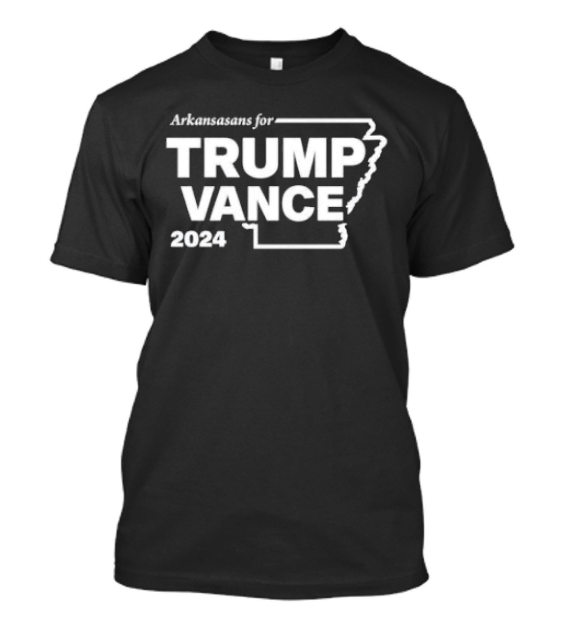Arkansasans For Trump Vance 2024 Campaign Support T-Shirt
