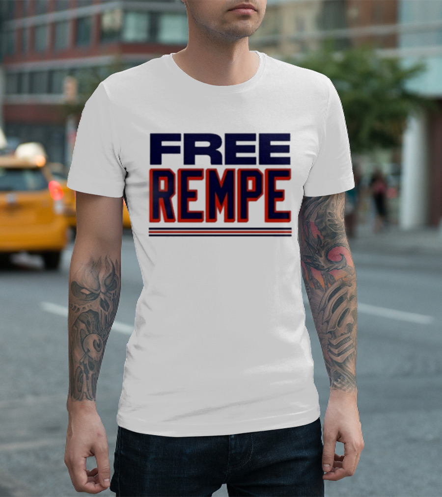 Webleedblue Free Rempe Sports Fan Support T-Shirt