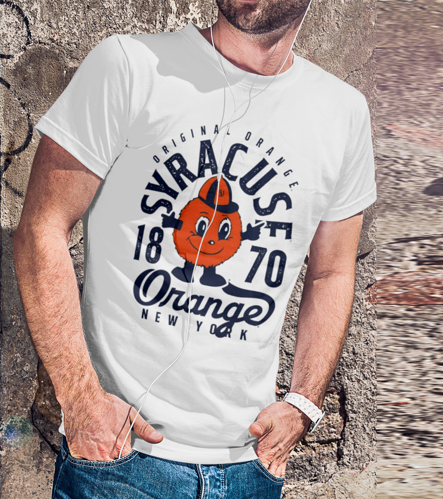 Syracuse Orange Original 1870 New York Orange Syracuse T-Shirt