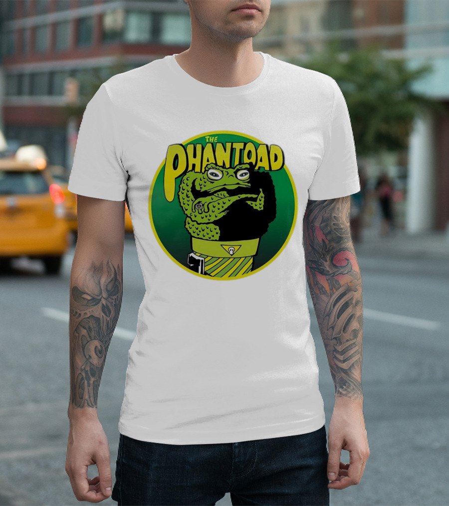 The Phantoad Logo Toad Who Walks Mashup T-Shirt
