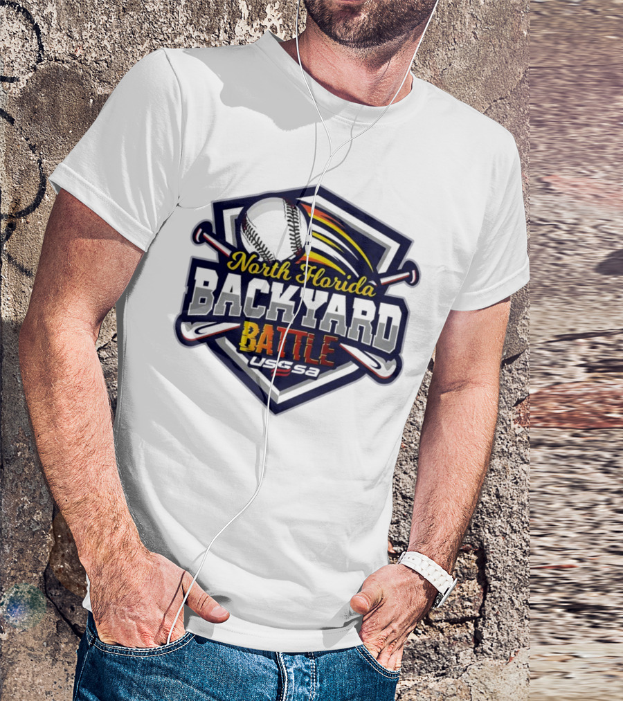 North Florida Backyard Battle Baseball USSSA T-Shirt