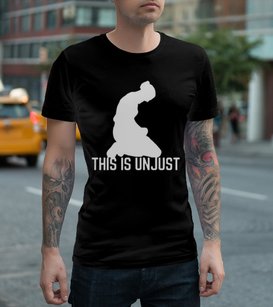 Angela Carini This Is Unjust Kneeling T-Shirt