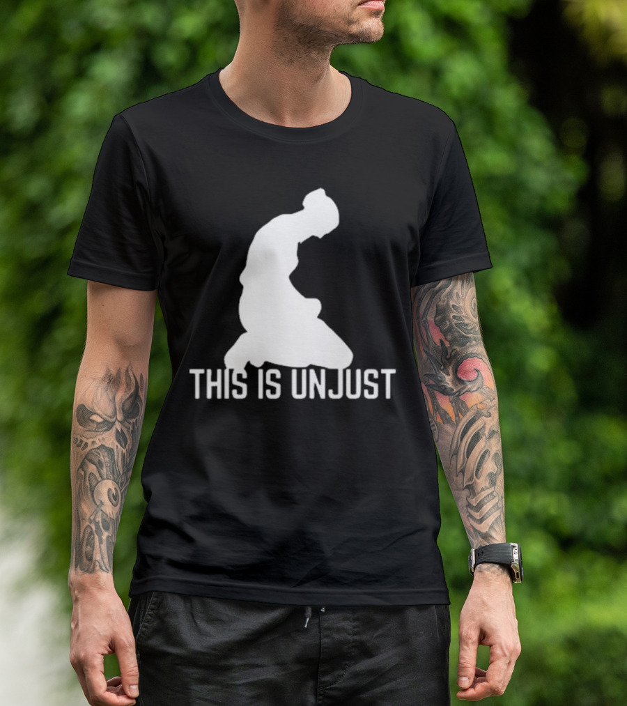 Angela Carini This Is Unjust Kneeling T-Shirt