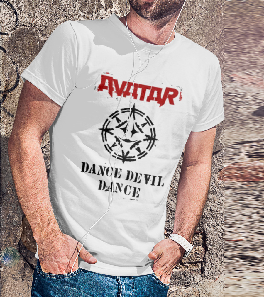 Avatar Dance Devil Dance Symbol Stencil T-Shirt