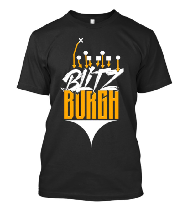 Pittsburgh Steelers Blitzburgh Football Play T-Shirt