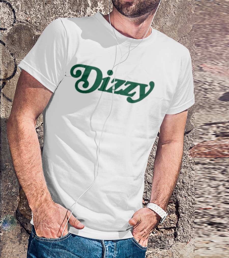 Tana Mongeau Dizzy Forest Green Script T-Shirt