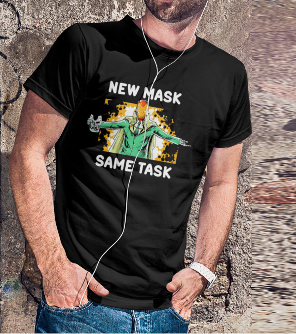 New Mask Same Task Doctor Doom Iron Man T-Shirt
