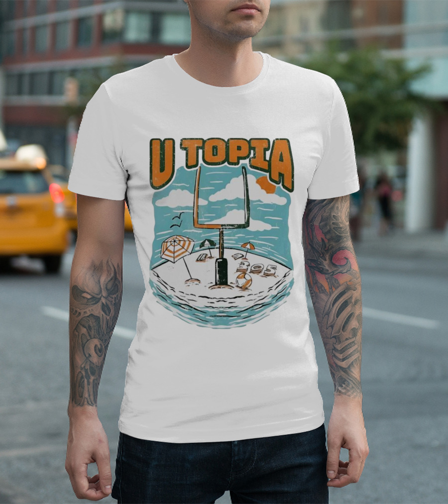 Miami Hurricanes U Topia 305 Beach Paradise T-Shirt