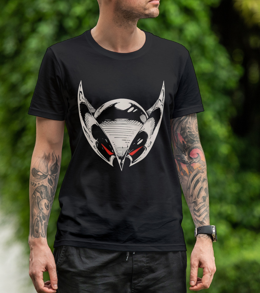 Shadowhawk Comic Mask T-Shirt