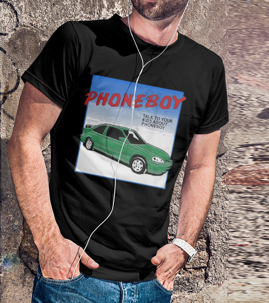 PHONEBOY Talk To Your Kids About Phoneboy Civic T-Shirt