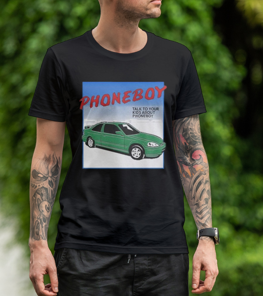 PHONEBOY Talk To Your Kids About Phoneboy Civic T-Shirt