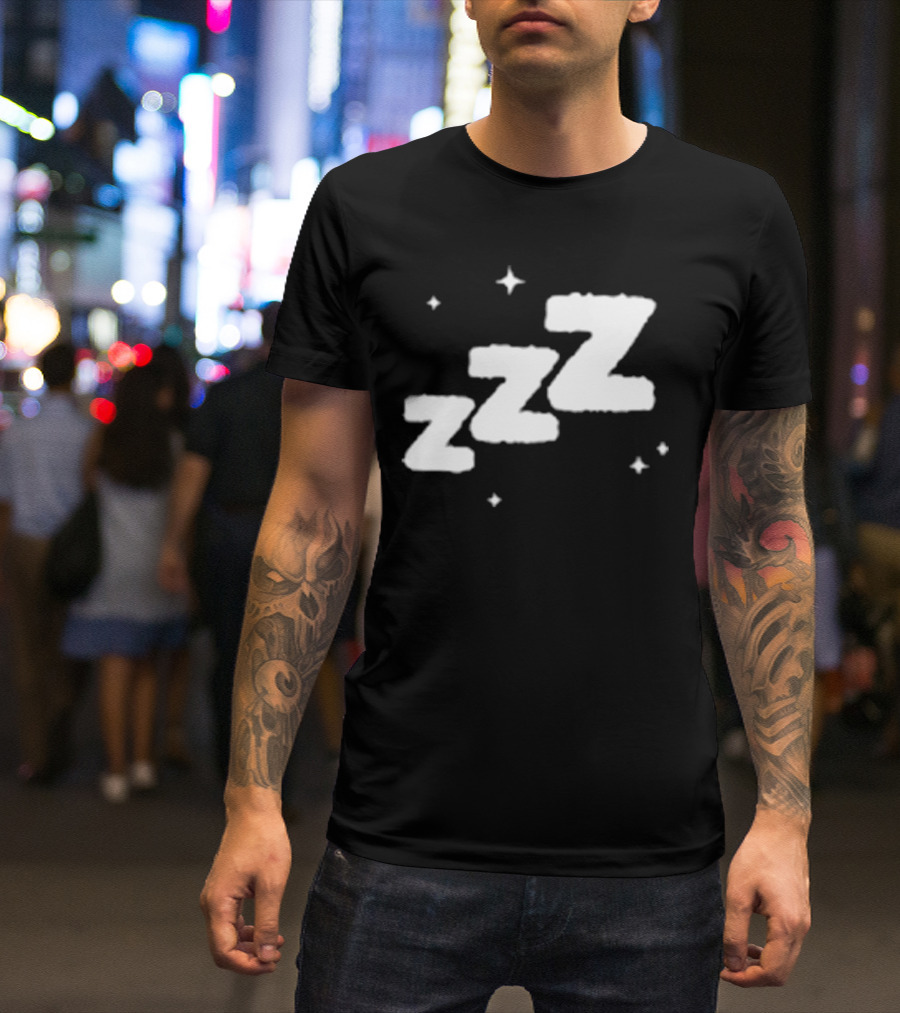 Sleep Deprived ZZZ Stars T-Shirt